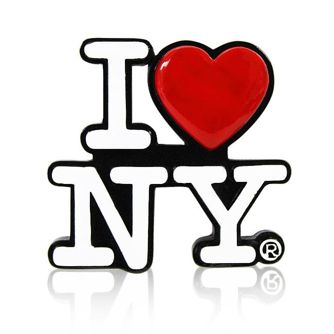 3D "I Love NY" Ceramic Fridge Magnet | I Love New York Gifts