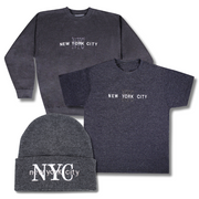 Embroidered New York City Shirt, Sweatshirt & Beanie Combo (4 Colors) | NYC Fashion