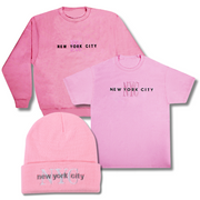 Embroidered New York City Shirt, Sweatshirt & Beanie Combo (4 Colors) | NYC Fashion