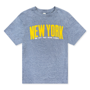 NEW YORK “The City That Never Sleeps” Applique Tees (4 Colors)