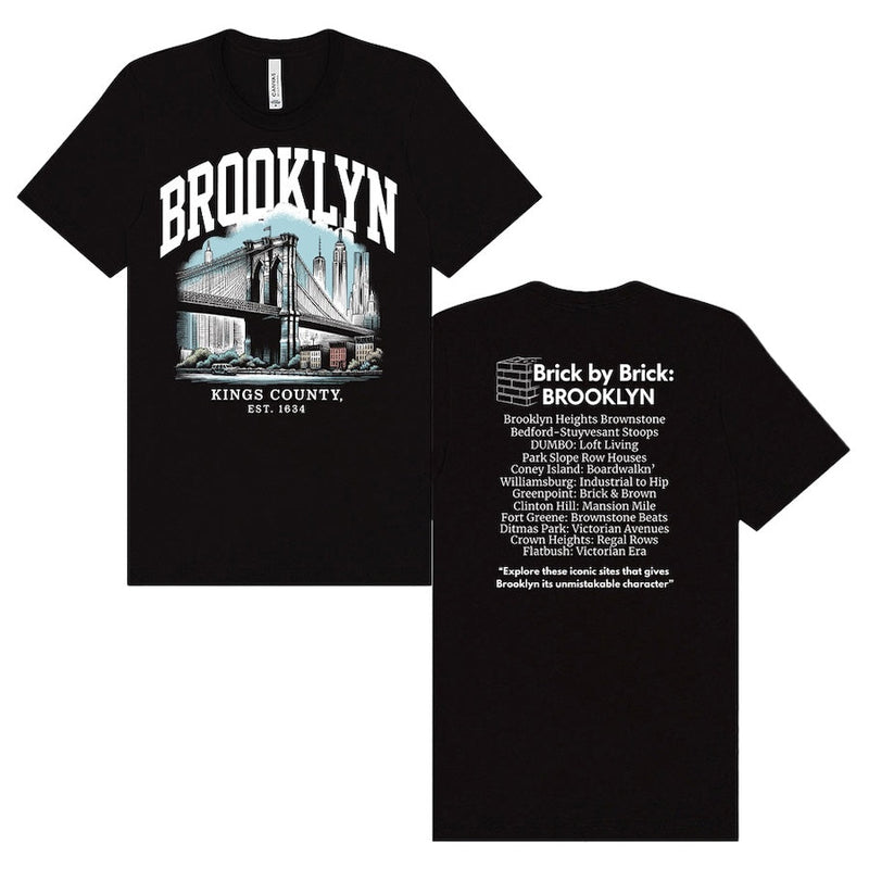 Brooklyn – Kings County Black T-Shirt