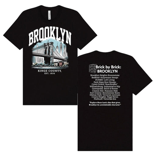 Brooklyn – Kings County Black T-Shirt