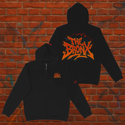 Graffiti THE BRONX Heavy Blend Graphic Zip Hoodie (6 Sizes)