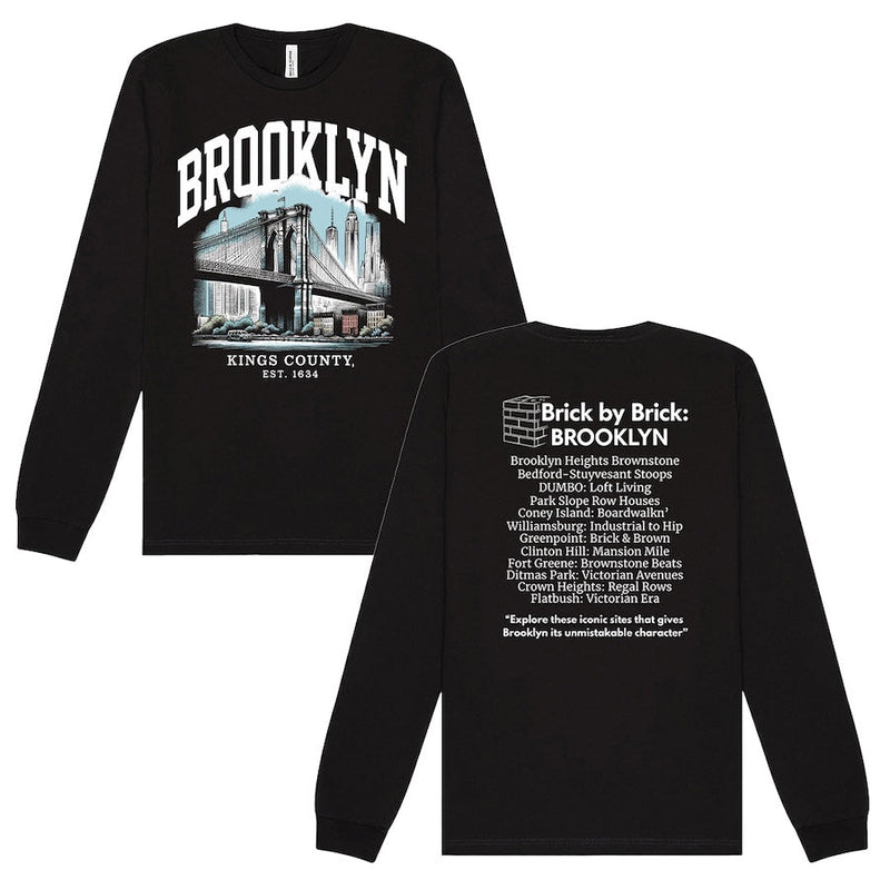 Brooklyn – Kings County Black Long Sleeve