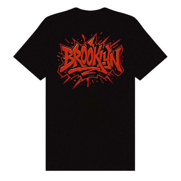 Graffiti BROOKLYN Soft-Style Graphic Tee (7 Sizes)