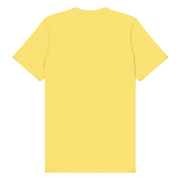 NY Eats: Dessert Drop Strawberry Cheesecake Graphic Tee – Classic Yellow