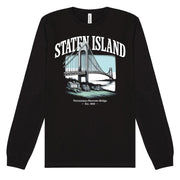 STATEN ISLAND – Verrazzano Narrows Black Long Sleeve
