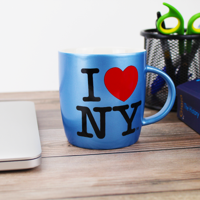 12oz. Neon "I Love NY" Mug (3 Color Variants) New York Mug