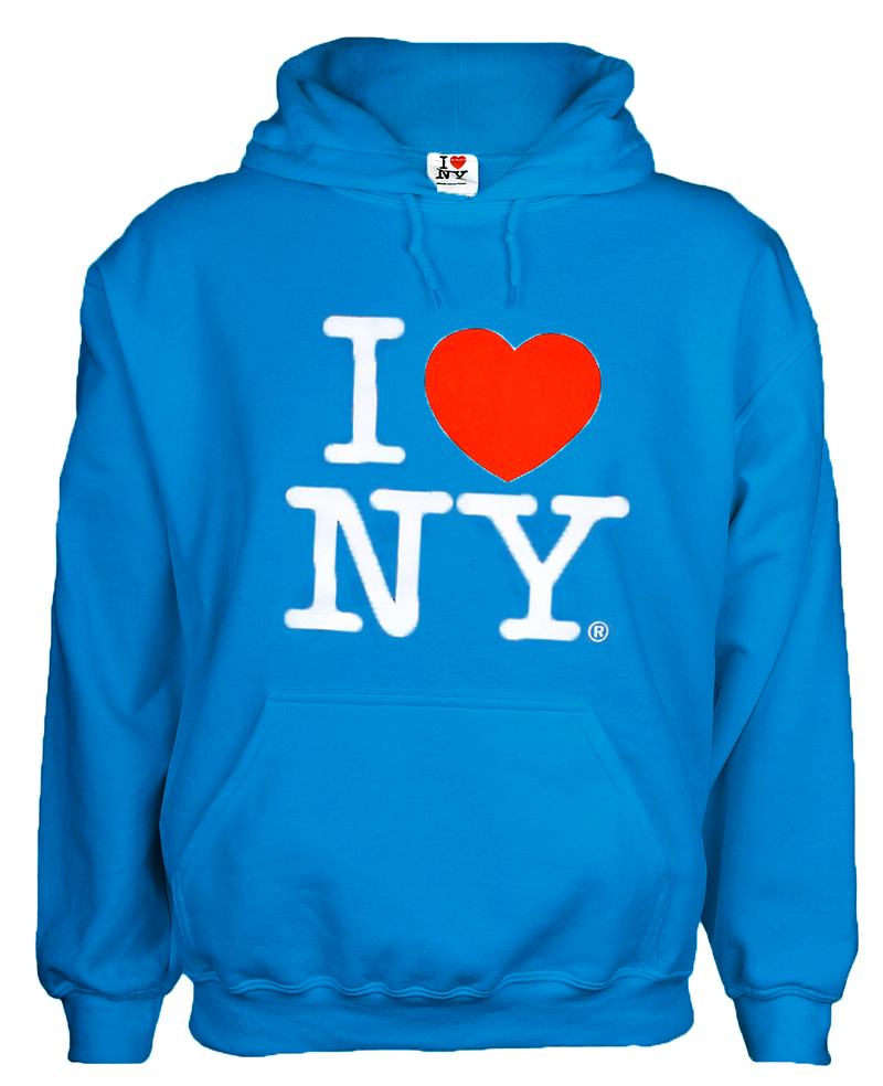 Classic I Love NY Hoodie | I Heart NY Hoodie | NYC Clothing (10 Colors) [Unisex]