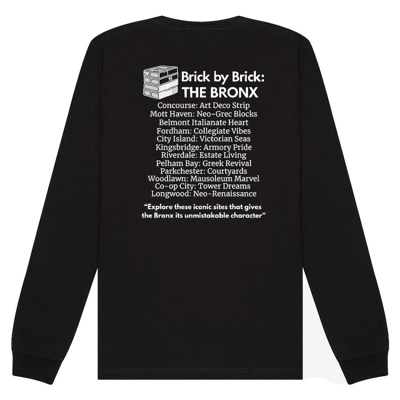 The Bronx – Boogie Down Architecture Black Long Sleeve