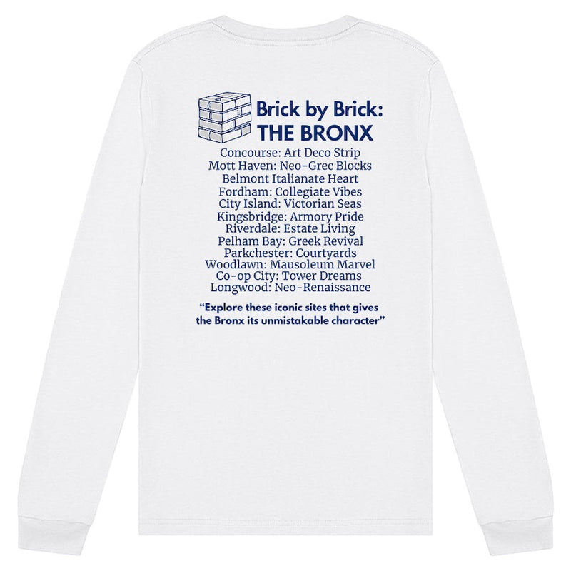 The Bronx – Boogie Down Architecture White Long Sleeve