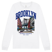 Brooklyn – DUMBO Kings County White Long Sleeve
