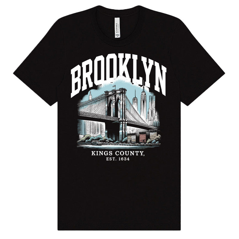 Brooklyn – Kings County Black T-Shirt