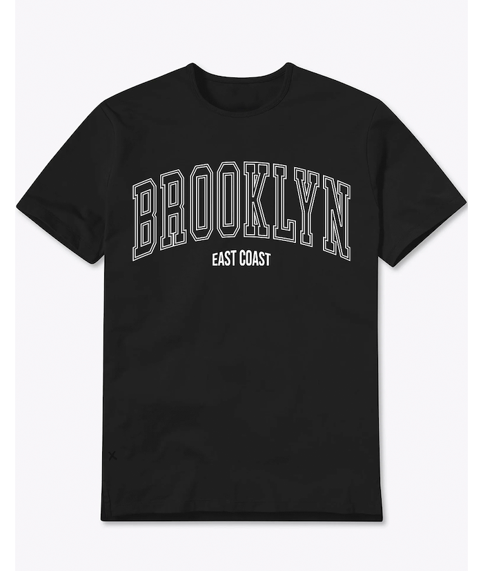 East Coast Fine Line Brooklyn T Shirt (S-3XL)[2 Colors]