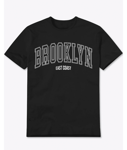 East Coast Fine Line Brooklyn T Shirt (S-3XL)[2 Colors]