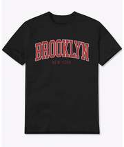 Classic College Red Brooklyn T Shirt (3 Colors) | Brooklyn Shirt