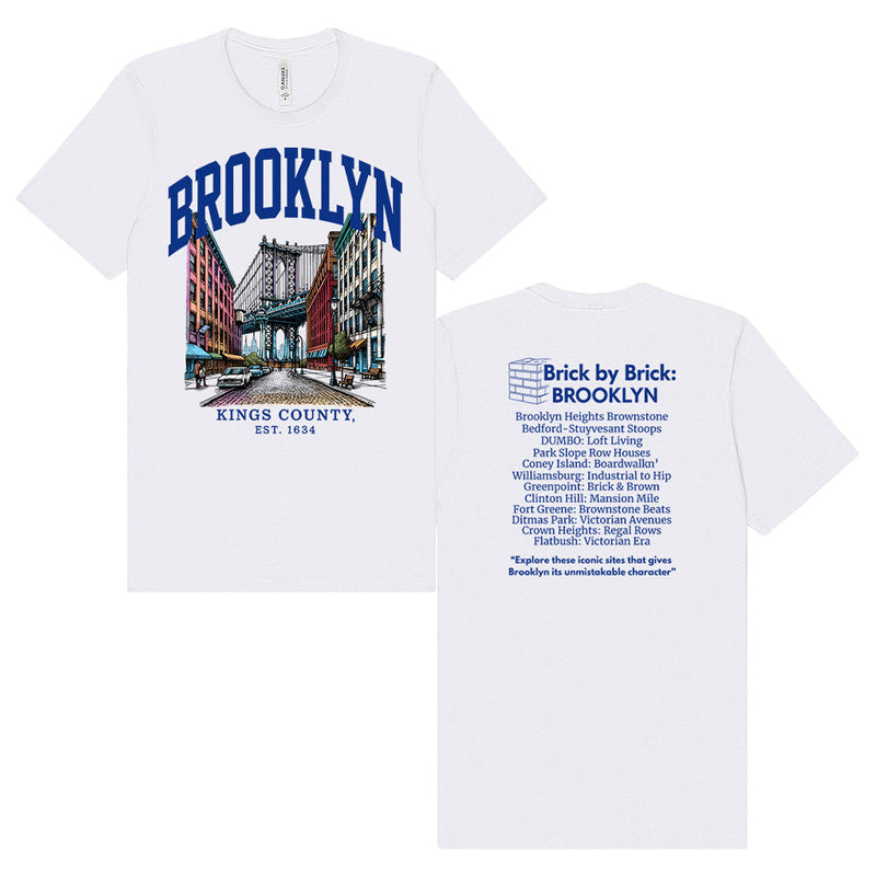 Brooklyn – DUMBO Kings County White T-Shirt