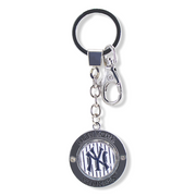 Spinner New York Yankees Keychain Pinstripe Insignia | Official Yankees Gear