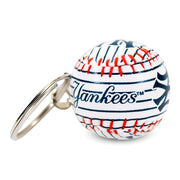 Miniature New York Yankees Baseball Keychain | Official Yankees Gear