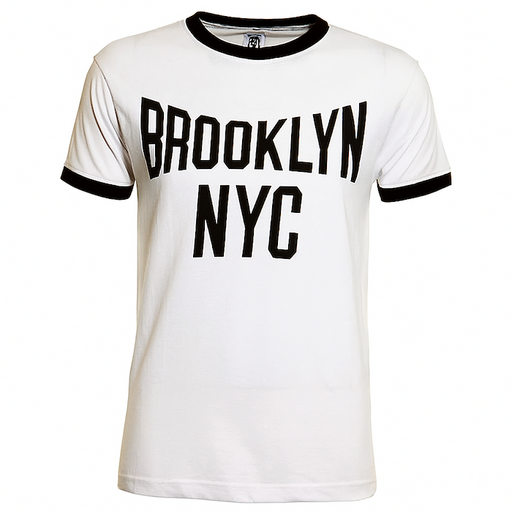 Lennon Brooklyn NYC Ringer T-Shirt | NYC Shirt