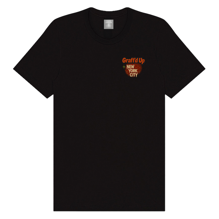 Graff'd Up New York City Black Soft-Style Tee (6 Sizes)