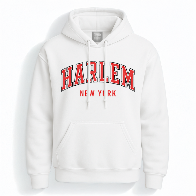 Classic HARLEM New York Hoodie (5 Colorways)