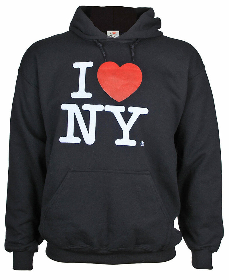 Classic I Love NY Hoodie | I Heart NY Hoodie | NYC Clothing (10 Colors) [Unisex]