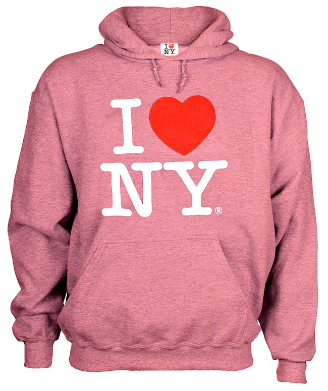 Classic I Love NY Hoodie | I Heart NY Hoodie | NYC Clothing (10 Colors) [Unisex]