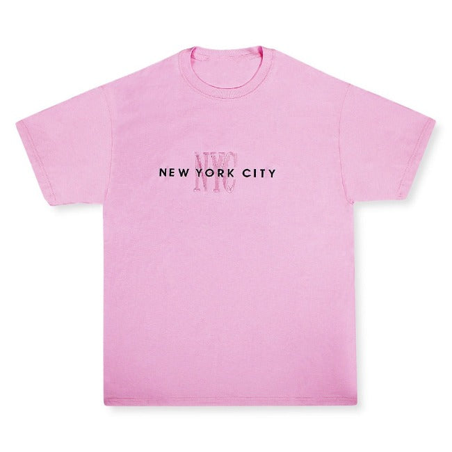 Embroidered Fashion New York T-Shirt | NYC T Shirt (8 Colors) [S-3XL]