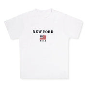 Embroidered Patriotic New York T Shirt | NYC T Shirt (4 Colors)[S-3XL]
