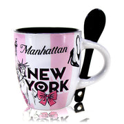 5th Avenue Fashion New York Spoon Mug | New York Gift For Her (2 Sizes)