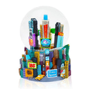 120MM Jumbo Musical Times Square New York Snow Globe | NYC Snow Globe | New York Gift