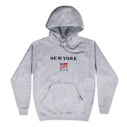 Embroidered Patriotic USA New York Hoodie | NYC Hoodie (3 Colors)