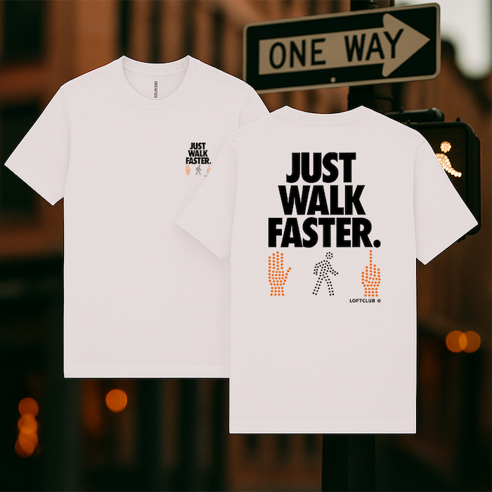 Just Walk Faster® NYC Tee