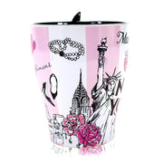 5th Avenue Fashion New York Spoon Mug | New York Gift For Her (2 Sizes)