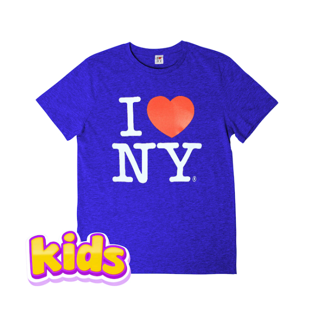 Kid's Official I Love NY Shirt (7 Colors) [Ages 2-16] | New York City Souvenirs