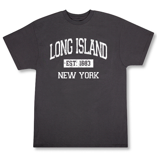 Vintage Est. 1683 LONG ISLAND Shirt (9 Colors) | Long Island T Shirt