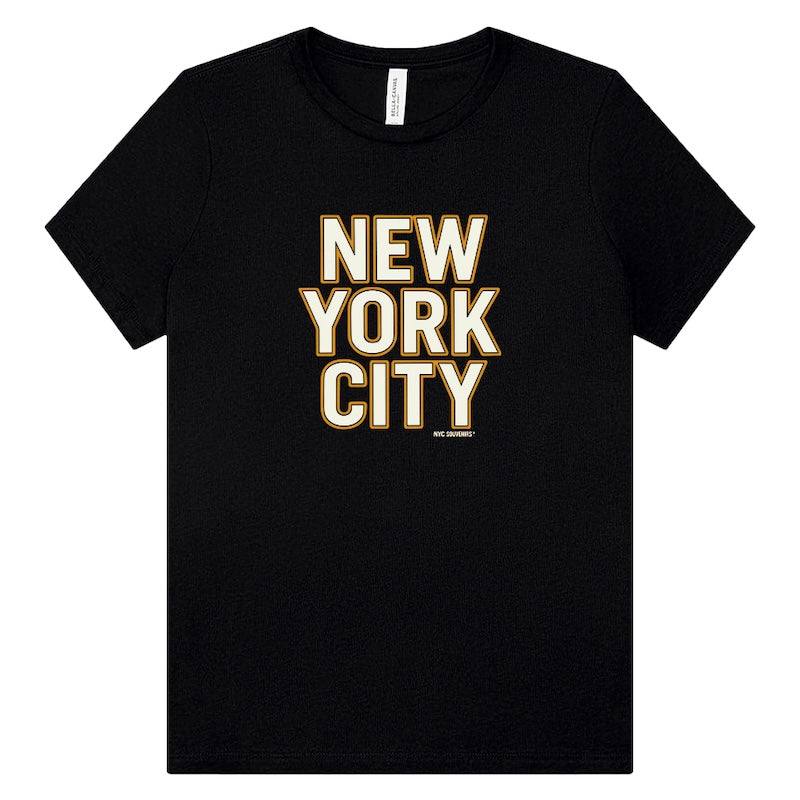 NEW YORK CITY Cream Block Women's Top