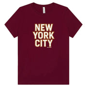 NEW YORK CITY Cream Block Women's Top