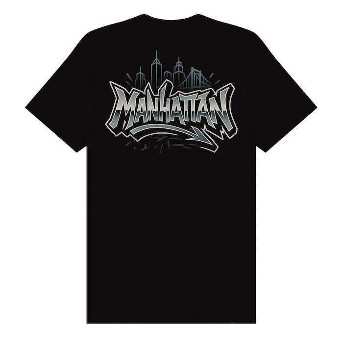 Graffiti MANHATTAN Soft-Style Graphic Tee (7 Sizes)