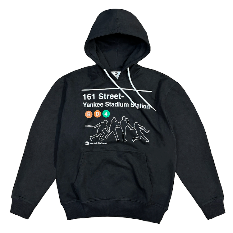 Yankee Stadium Station MTA Hoodie | Yankees Hoodie (S-3XL)