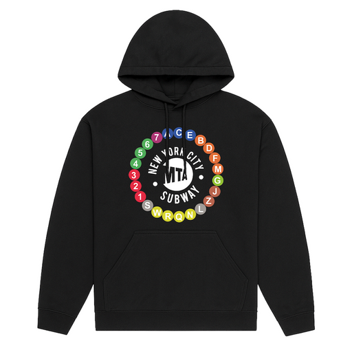Classic New York City MTA Subway Lines Hoodie (2 Colors)