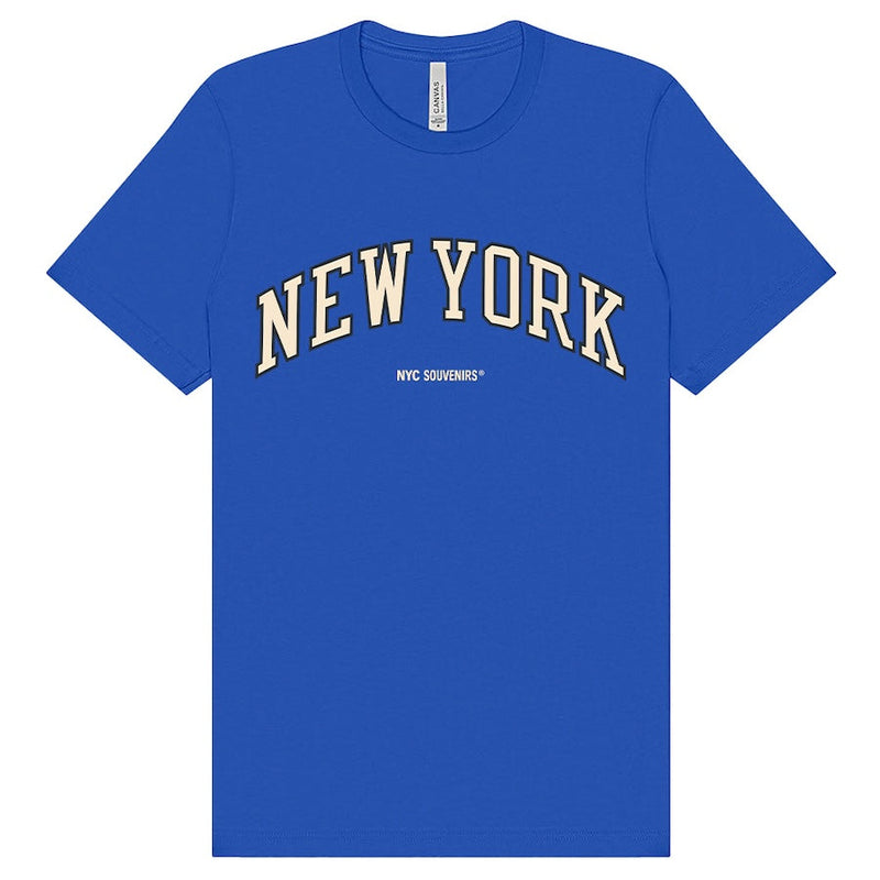 NEW YORK Arch Cream Block Tee
