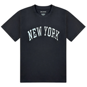 Embroidered Applique NEW YORK T Shirt (3 Colors)