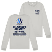 NYC Transit: The World's Greatest Network Since 1965 Long Sleeve