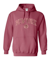 Embroidered Harvard Style New York Hoodie | NYC Hoodie (3 Colors)