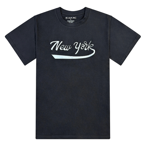 Retro Applique NEW YORK T Shirt (2 Colors)