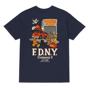 FDNY "The House is Hot" Company 5 Pocket T-Shirt (6 Sizes)