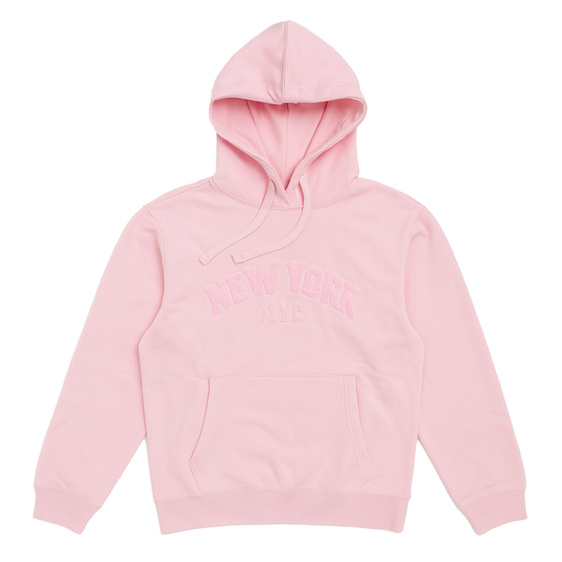 NEW YORK CITY Chenille Appliqué Hoodie (4 Colors)