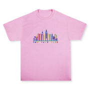 Embroidered Skyline New York T-Shirt | NYC T-Shirt (2 Colors)[S-3XL]